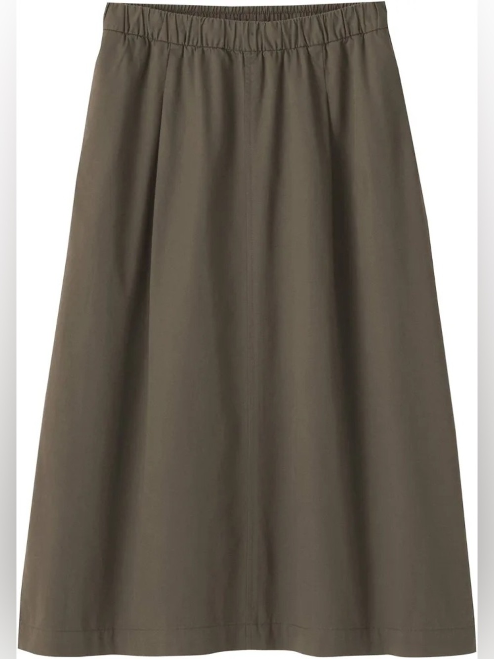 Muji Cotton Easy Skirt NWT